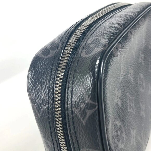 LOUIS VUITTON M43384 MonogramEclipse Trousse Toilette PM Clutch Bag Pouch - Picture 9 of 13